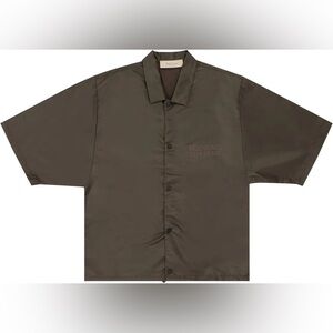 Fear of God Essentials Dark Brown Shirt Jacket
